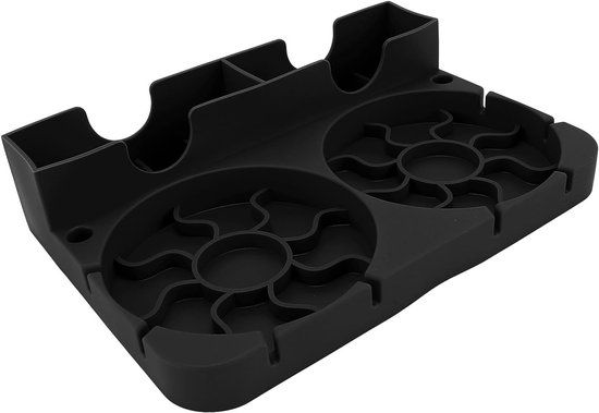 Generic Cup Droogrek, Niet -slipbasis Krasbestendige Waterfles Droogrek Goede Compatibiliteit voor Huis (BLACK)