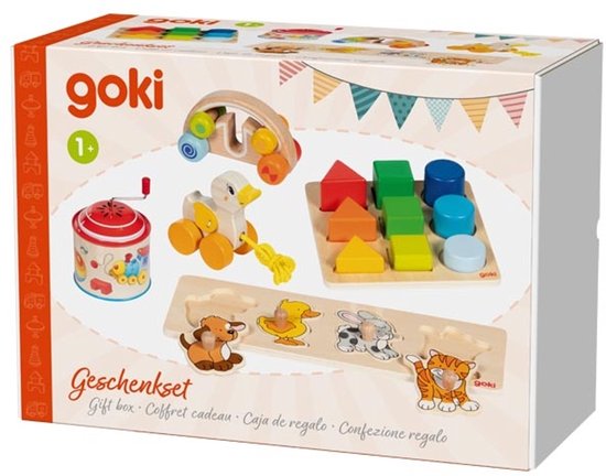 Geschenkdoos 1. 5 delig. 1+.
