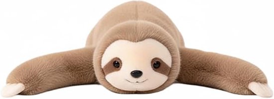 Gewogen Pluche Dier - Knuffel Met Gewicht - Kind Slaap Hulp - Zachte Vulling - 30 x 12 cm - Luiaard