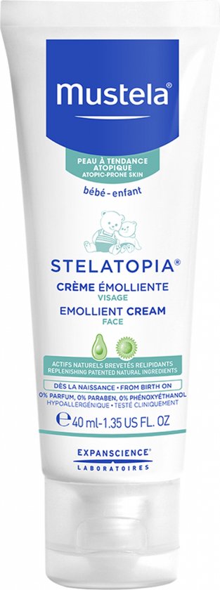 Gezichtscrème Stelatopia Mustela Le1572 40 ml van Mustela