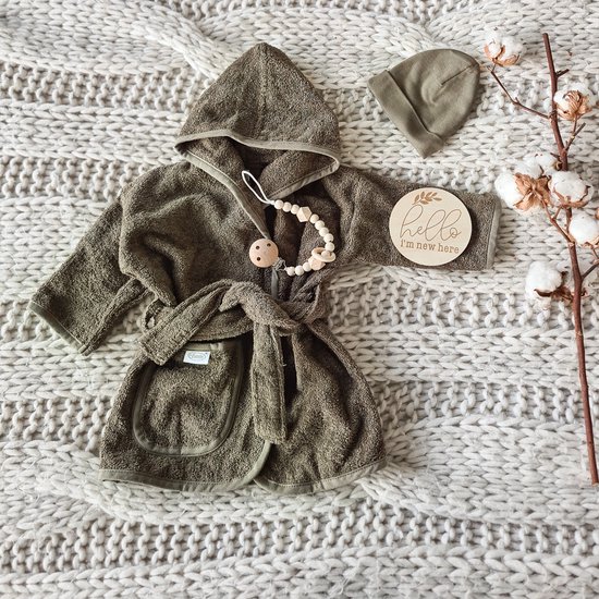GGioia Giftbox essentials small forest - Jongen - Babygeschenkset - Baby cadeau - Kraammand van Meyco