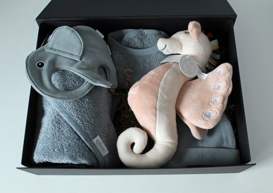 Giftbox Lovely Seahorse - kraamcadeau - cadeau geboorte - cadeau babyshower van Bavio's.