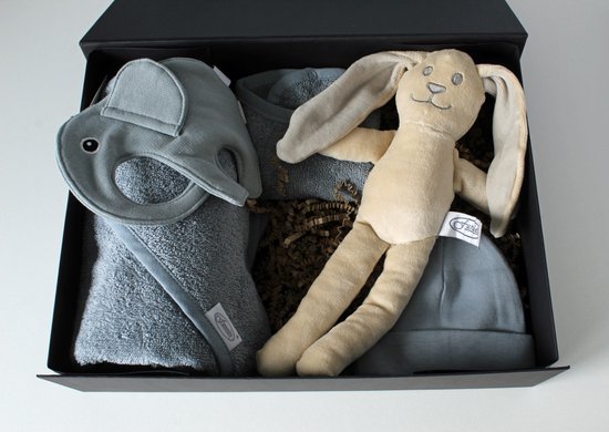 Giftbox Lovely Wheat - kraamcadeau - cadeau baby - babyshower van Bambino Deluxe
