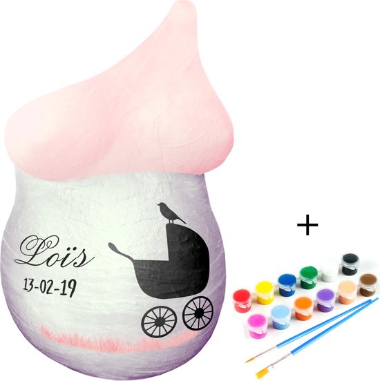 Gipsbuik pakket - Met 12 Kleuren Verf en Kwasten – 4 Rollen Extra Groot en Sterk Gipsverband – Niet Toxisch - Baby Buik Zwanger van Crafts & Co