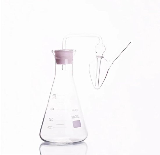 Gistenset Rubberen Stop - Fermentatie Set - Laboratorium Werk - Verschillende Maten - Tot 1000 ml - Transparant