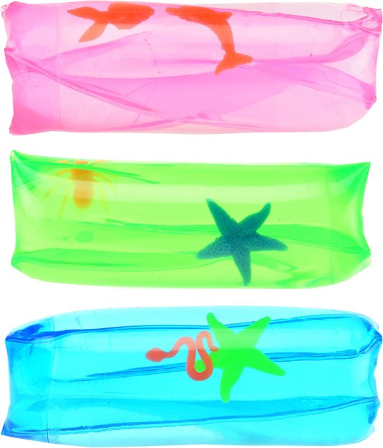 GLADJANUS MET ZEEDIEREN Anti Stress speelgoed van Mimilou