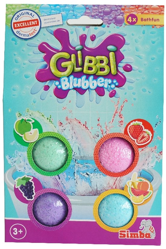 Glibbi Blubber - Badspeelgoed - Slijm voor in bad - vanaf 3 jaar - dermatologisch getest van Merkloos