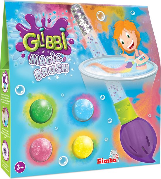 Glibbi Bomb Magic Borstel - Zimpli Kids - Badspeelgoed van Merkloos