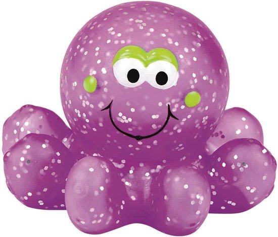 glitter Octopus lichtgevend paars bad zwembad speelgoed van Joy Toy