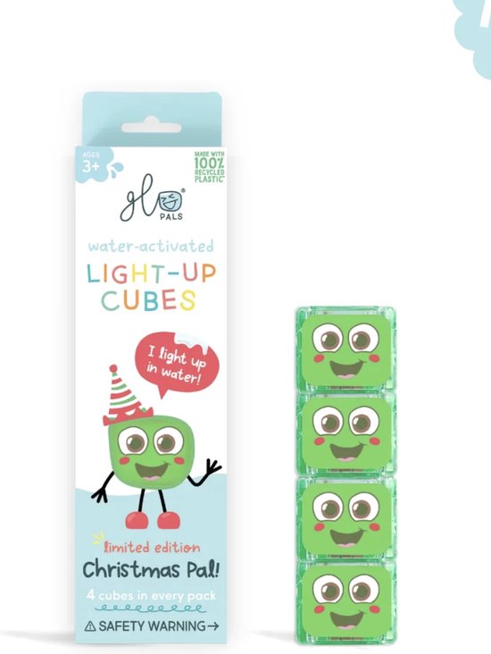 Glo Pals - Light Cubes - 4 stuks - Christmas - Limited Edition van Glo Pals