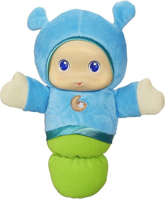 Glo Worm Slaapknuffel voor baby's met melodietjes en zacht licht