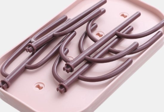 Go Go Gadget - Baby Flesjes Droogrek \ Afdruiprek met Lekbak \ Afwasrek \ Kraamcadeau \ Roze #BabyCadeau van Go Go Gadget