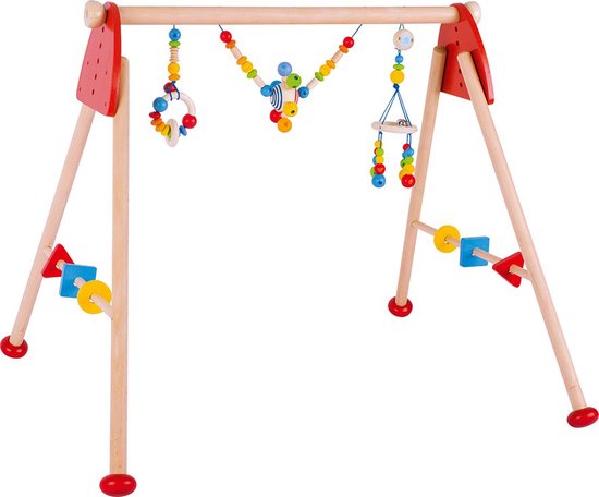 Goki Houten Babygym Regenboog van Goki
