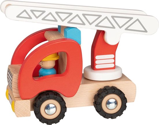 Goki Houten Brandweer Ladderwagen van goki