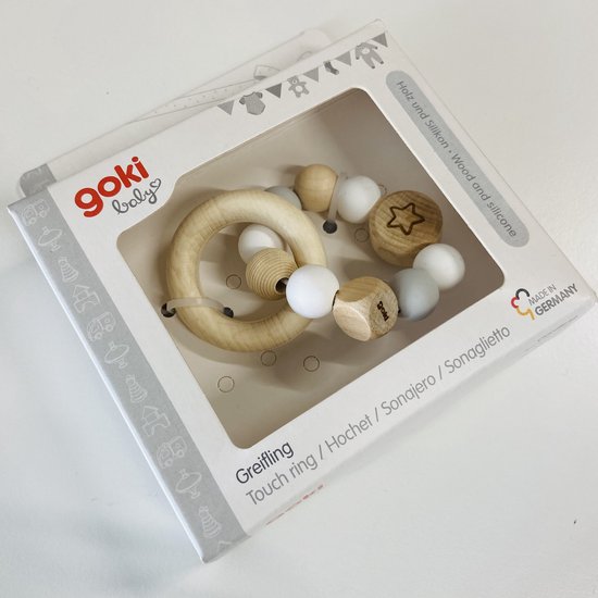 Goki Houten Grijpring Ster van Goki