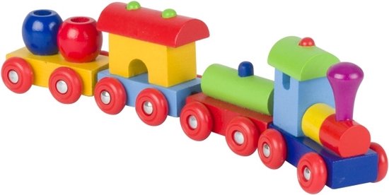 Goki Houten Trein van goki