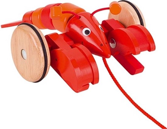 Goki Houten Trekdier Kreeft Rudiger van goki