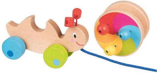 Goki Houten Trekdier Slak van Goki