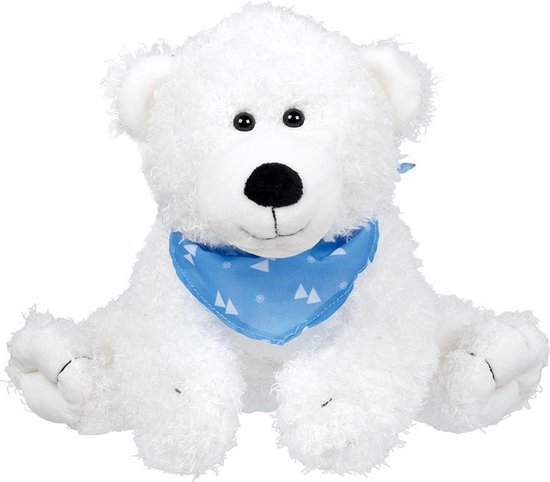 Goki Knuffel Pluche IJsbeer Tom van goki
