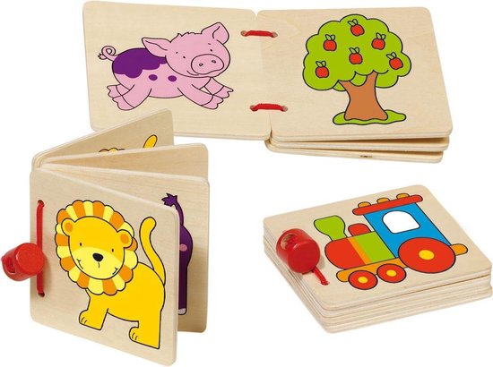 Goki Plaatjesboekjes Hout van Goki