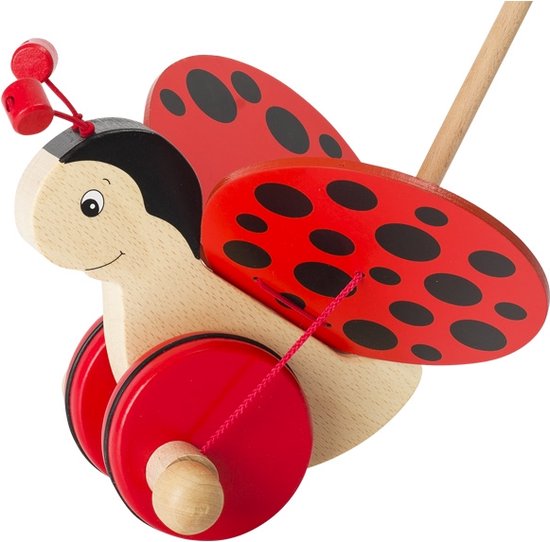 Goki Push-along animal, ladybird Florah van goki