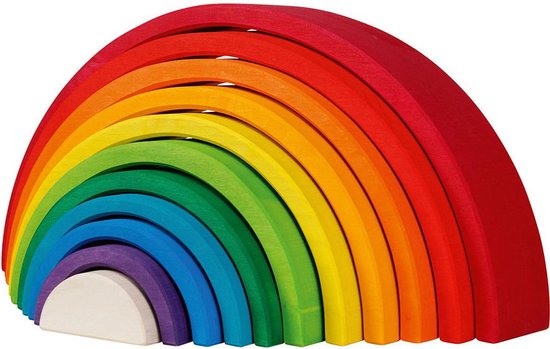 Goki Regenboog Bouwblokken, 11dlg. van Goki