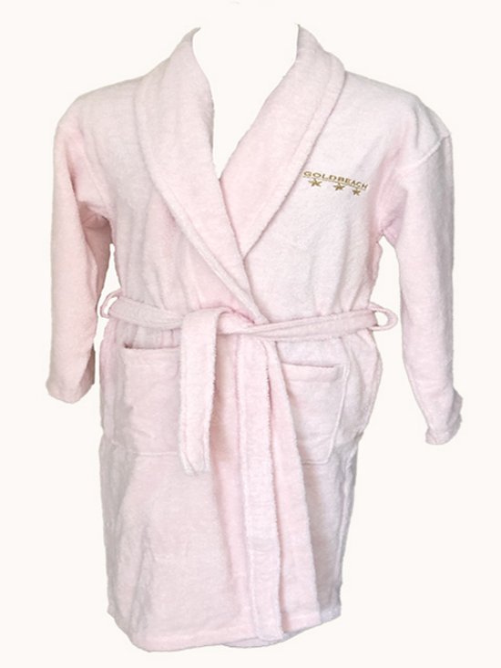 GoldBeach - Badjas - baby roze