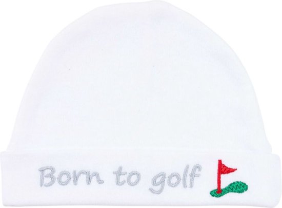 Golfpresentes-presentje-golfbaby-golfcadeau-cadeau-babymuts van Golfplayers.