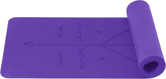 Goodivery ® Comfortabele en TPE Yoga en Pilates Mat voor Effectieve Trainingen van Goodivery