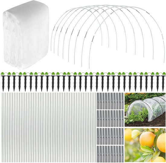 Goodivery ® Verstelbare Plantentunnel Set voor Optimale Tuinbescherming en Groei van Goodivery