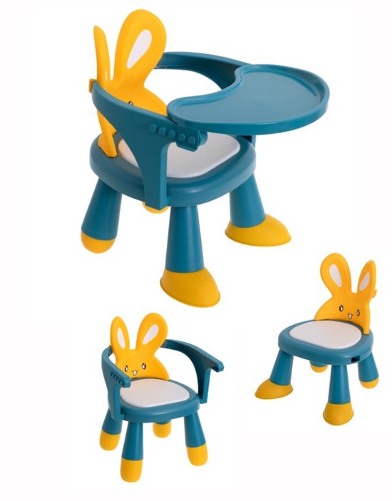 Goodz4All 3-in-1 Kinderstoel met Afneembaar Blad en Leuningen van Goodz4All