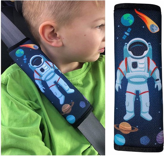 Gordelbeschermer - Astronaut - 1 beschermer - Gordelhoes - Gordelkussen - voor baby's of kinderen van Eve Kids.