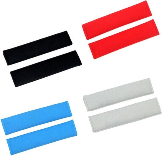 Gordelbeschermer - Gordelhoes Gordelkussen voor Autogordel - Auto Accessoires - 2 stuks - Blauw van AutoGoods