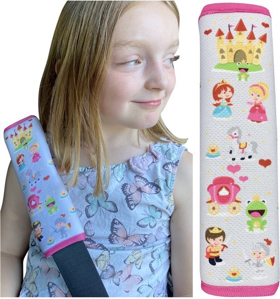 Gordelbeschermer - Prinsessen - 1 beschermer - Gordelhoes - Gordelkussen - voor baby's of kinderen van Disney