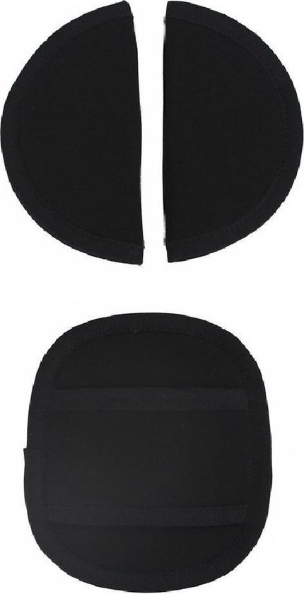 Gordelbeschermer voor Baby - Universele Gordelhoes geschikt voor vele merken - Gordelkussen voor Autostoel Groep 0 - Zwart van Dooky