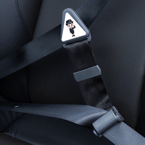 *** Gordelgeleider beschermer, kussen, clip en versteller in één - Voor een afgestelde autogordel - van Heble® ***