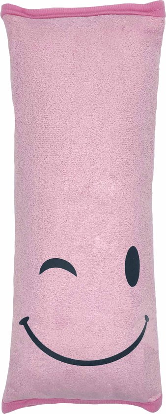 Gordelhoes Kind Roze - Gordelkussen - Gordel Beschermer - Autogordel beschermer - Slaapkussen Auto - Gordelhoes Auto - Nekkussen Kind - Gordelhoezen van Merkloos