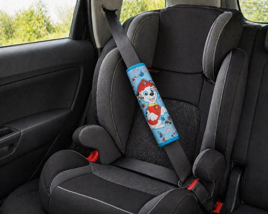 Gordelkussen - Gordelhoes - Paw Patrol - Auto gordel kussen - Gordelbeschermer kind - Auto gordelhoes - Kussentje - Kinderen - veiligheidsgordel - rugzak riembescherming van Merkloos