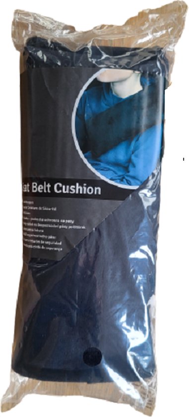 Gordelkussen zwart - gordelhoes voor autogordel beschermer van Arola