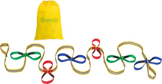 Grab & Go kinder wandelkoord / evacuatiekoord - 12-kids van Emooge