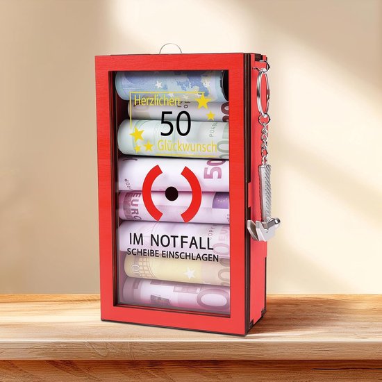 Grappige nooddoos voor 30e verjaardag, creatieve doe-het-zelf geschenken, gepersonaliseerde geldgeschenken voor mannen en vrouwen