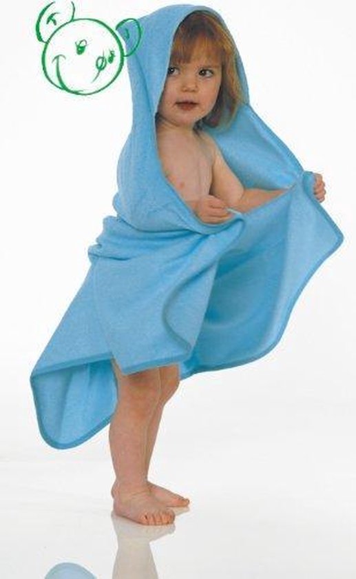 Green Bear Bamboe Babycape - Blauw van Green Bear