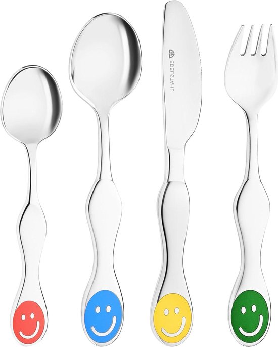 Green Harmony Kinderserviesset DIERE 4-delig kleurrijk porselein servies voor kinderen borden kopjes mueslischaal eierdopje kinder ontbijtset van Gre