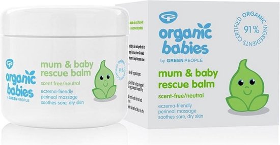 Green People Mum & Baby Rescue Balm Parfumvrij van Green People