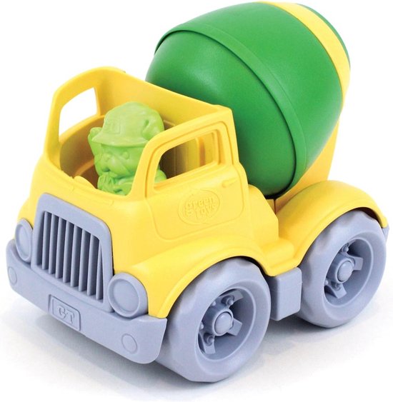Green Toys betonmixer vrachtwagen geel van Green Toys