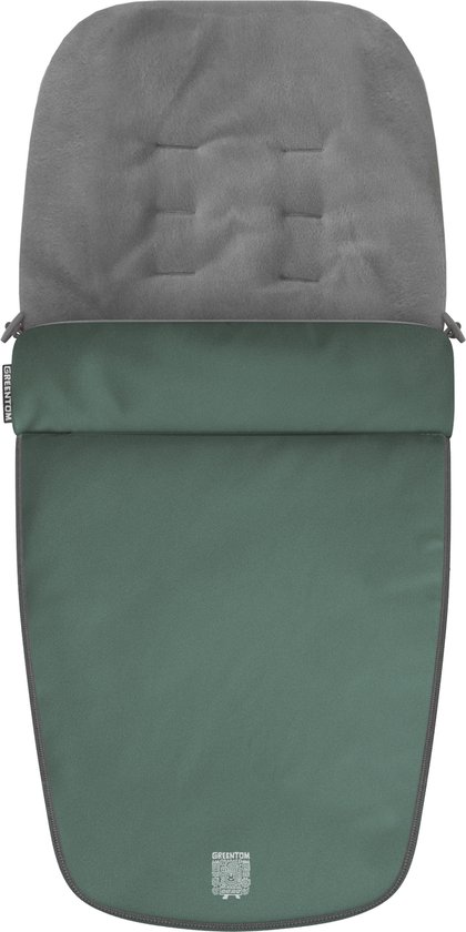 Greentom Voetenzak Sage | duurzame kinderwagen accessoire van Greentom