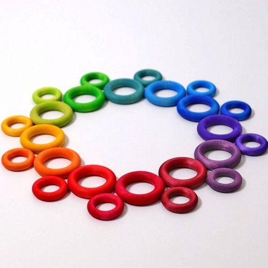 Grimm's regenboog ringen van Merkloos