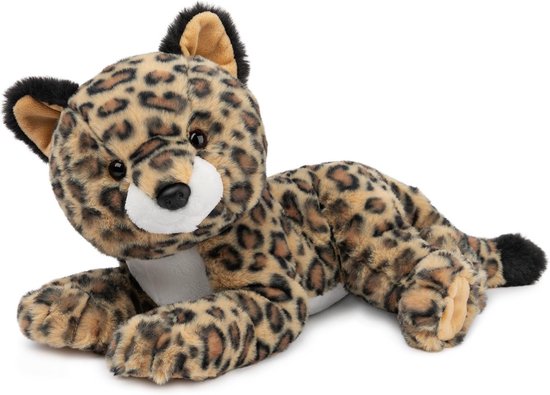 Groot Realistisch Luipaard Pluche Knuffeldier - Zacht Pluche Speelgoed vanaf 1 Jaar - 30.5 cm van Merkloos