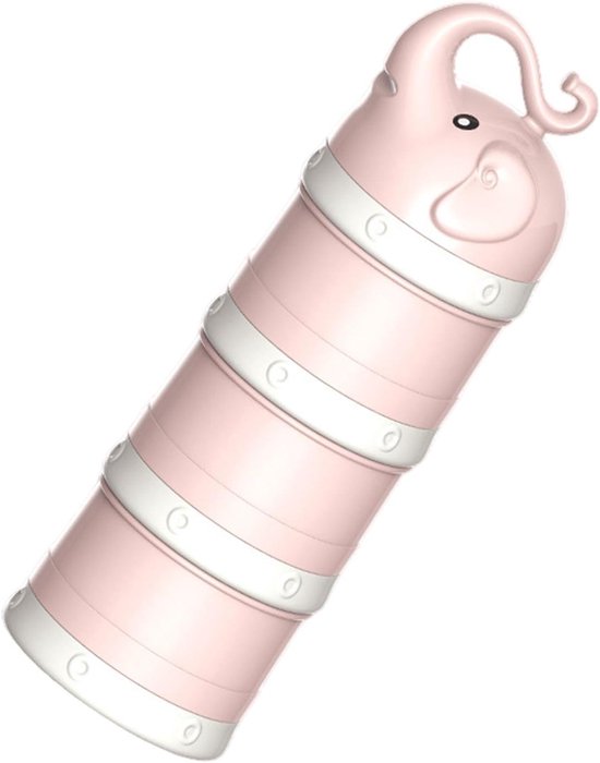 Grote capaciteit melkpoeder container, verdikte formule dispenser, schattige melkpoeder dispenser, cartoon formule dispenser, baby reizen, draagbare melkpoeder opslag, voor wandelen, park
