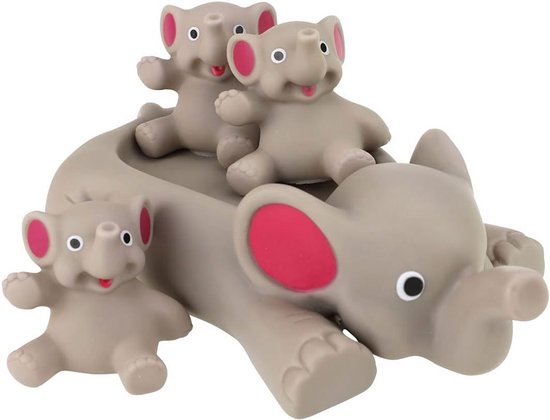 Grote en Kleine Badspeelgoed Olifanten Set voor Baby en Peuter
